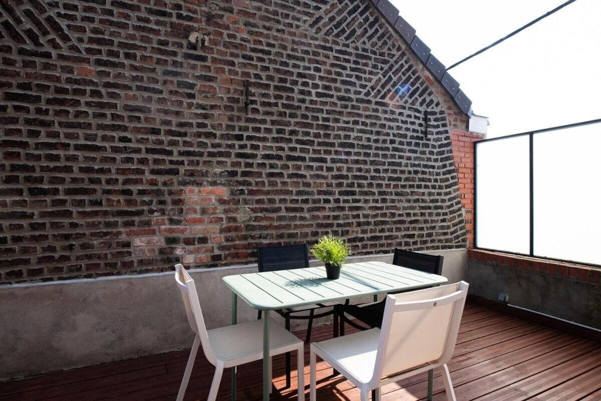 Maison Cosy 4 Chambres, Terrasse, Garage Prive Croix Exterior foto